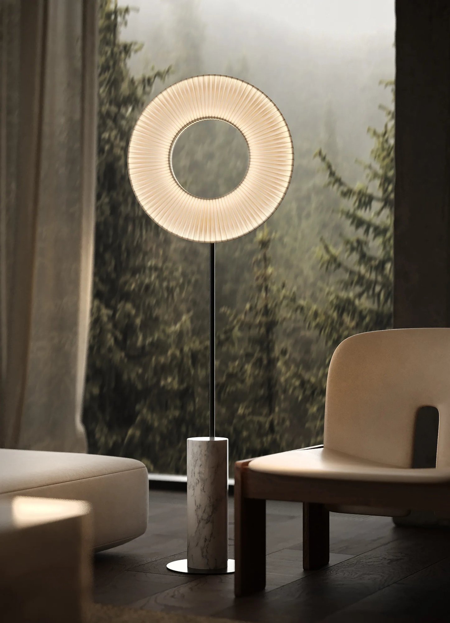 Напольный светильник Iris Floor Totem 60 DCW éditions