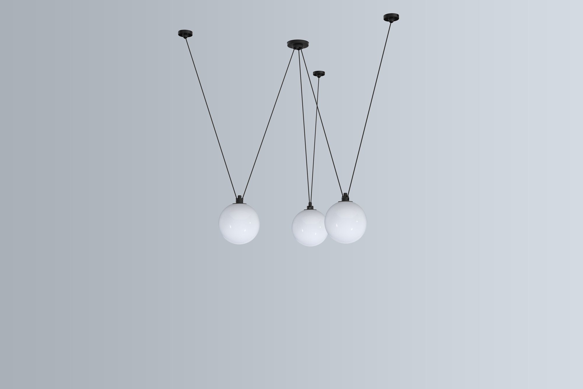 Подвесной светильник Acrobate de Gras N°325 - Glass Ball 250 DCW éditions