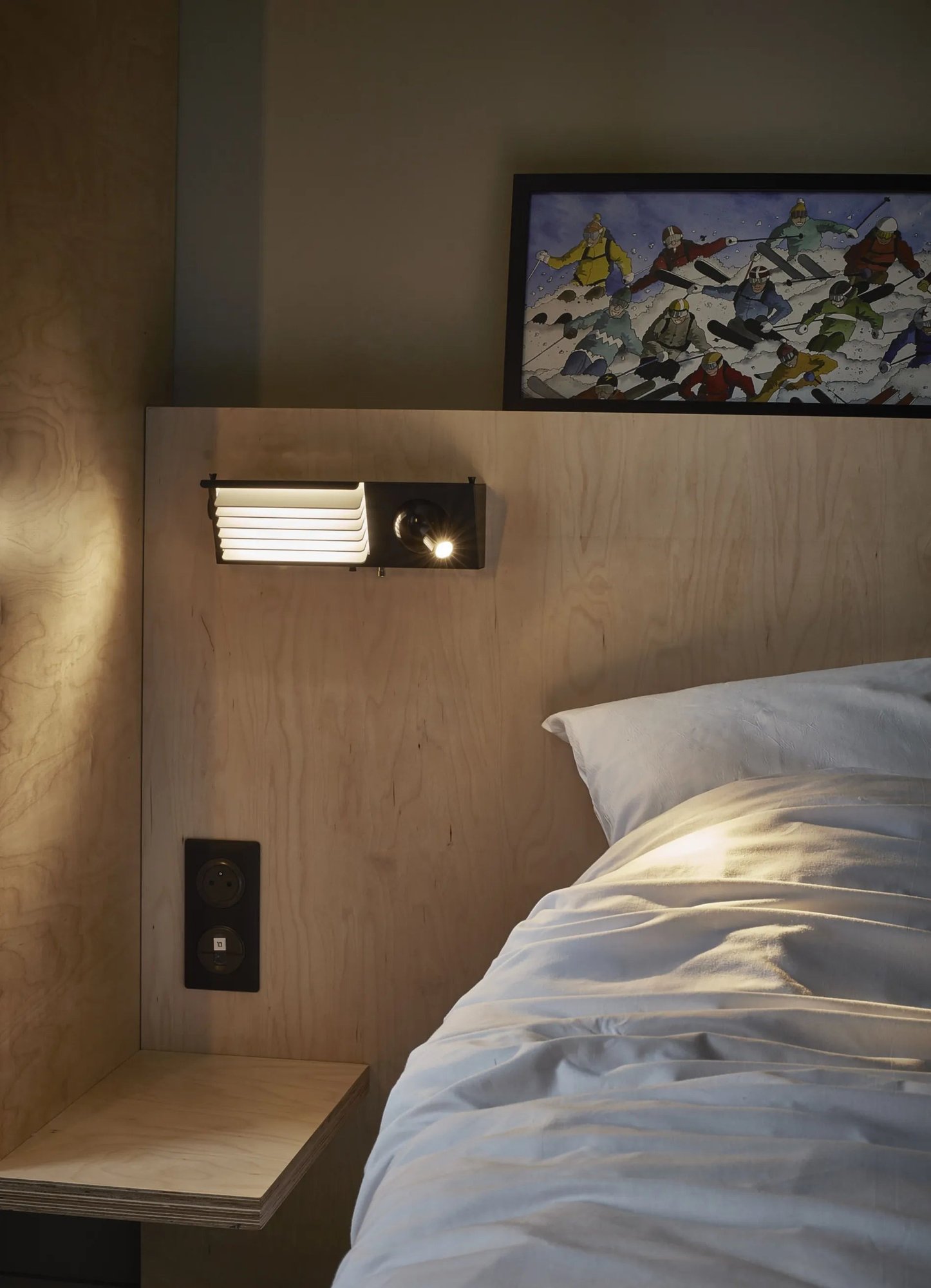 Настенный светильник Biny Bedside DCW éditions