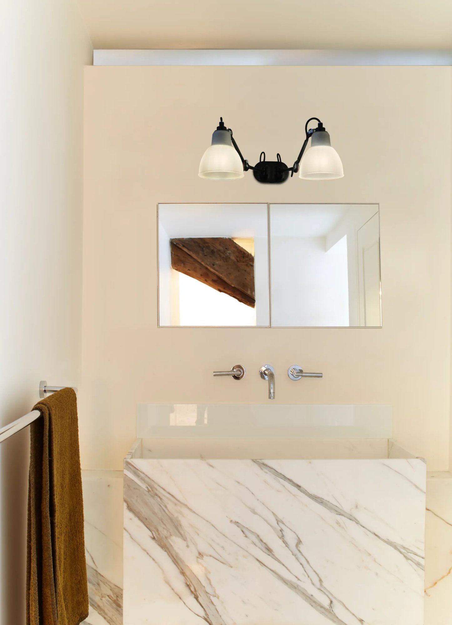 Настенный светильник Lampe Gras N°204 Double Bathroom DCW éditions