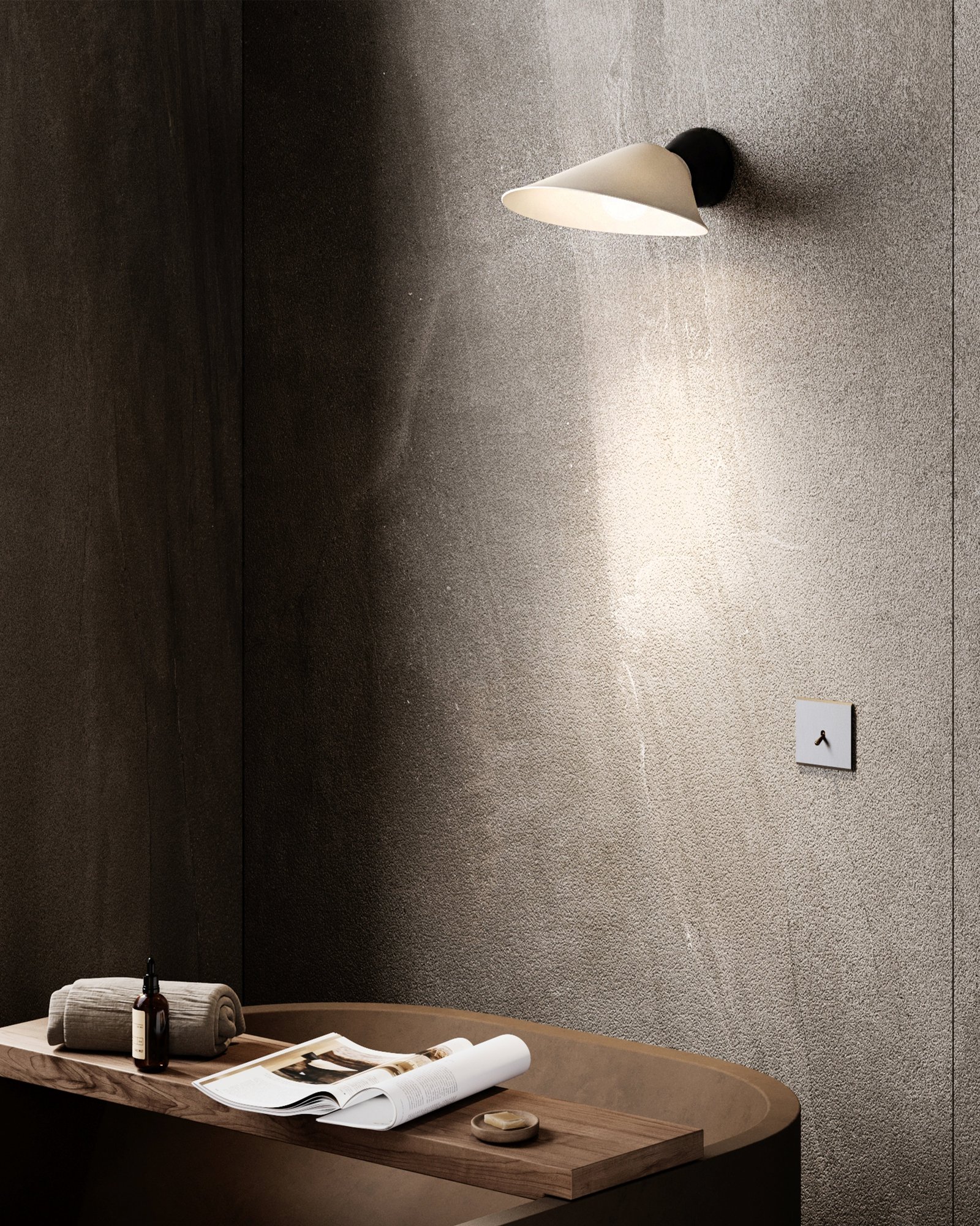 Настенный светильник Plume Bathroom DCW éditions